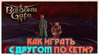 Baldur's Gate 3 КАК ИГРАТЬ С ДРУГОМ ПО СЕТИ ?