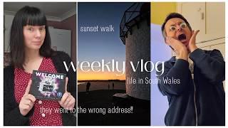 Weekly Vlog: Merlin Pass Mishap, Bookish Surprise, & A Sunset Coastal Walk