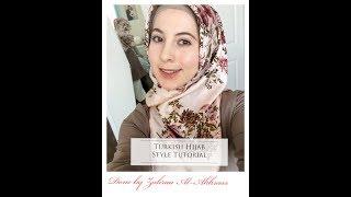 How to make Turkish hijab style?