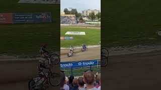 Latvian Speedway Championship 10.09.2023 in Daugavpils Heat 15 ANDRZEJ LEBEDEV earns all 15 points