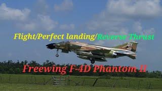 Freewing F-4D Phantom II Reverse thrust in action