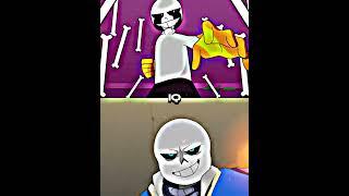 Delta Sans VS Glitchtale Sans