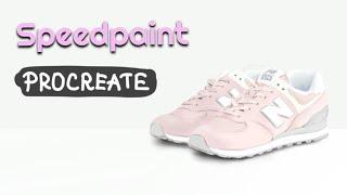 Painting process in Procreate | Speedpaint