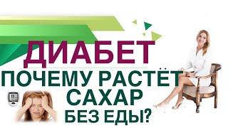  Сахарный диабет. ПОЧЕМУ РАСТЕТ САХАР БЕЗ ЕДЫ? КАК СНИЗИТЬ САХАР? Врач эндокринолог Ольга Павлова.