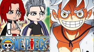  One Piece Red Haired Pirates react to Luffy/Gear 5 | Gacha Club | One piece react 