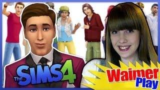 THE SIMS 4 Редактор создания персонажа // Мой Джим Керри)