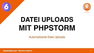 PHPStorm automatischer Dateiupload | Mit FTP Server verbinden DEUTSCH