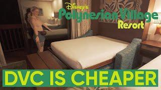 Disney's Polynesian Deluxe Studio Tour | We Rented DVC Points!