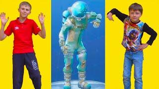 FORTNITE DANCE CHALLENGE In Real Life! КТО ЖЕ ВЫИГРАЛ ТАНЦЕВАЛЬНЫЙ ЧЕЛЛЕНДЖ? Игорь Vs Богдан!