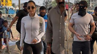 Kiara Advani and Yash Spotted In Versova Jetty