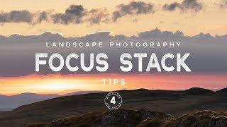 2 DIFFERENT ways to FOCUS STACK for Landscape Photography // Shoot to edit