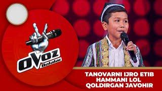 Ovoz Bolalar - JAVOHIR HAMIDJONOV  | NAMANGAN TANOVARI @TheVoiceofUzbekistan