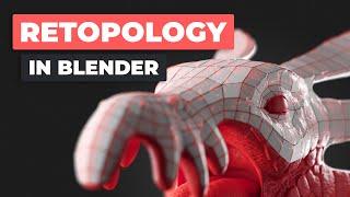 Retopology in Blender (Beginner Tutorial)