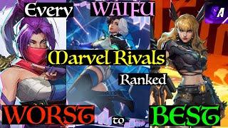 All Marvel Rivals Waifus Ranked Worst to Best