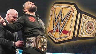 New WWE Universal Championship Belt Revealed!