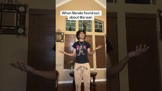 When Naruto found out about the war (Song: ScarLip- No Statements)