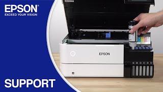 Epson EcoTank Photo ET-8500 | Filling the Ink Tanks