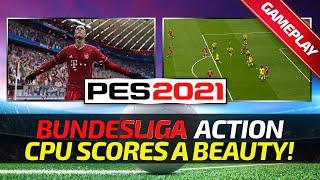 [TTB] PES 2021 Manual Gameplay - Bundesliga Action - Lewandowski Scores an Absolute Peach!