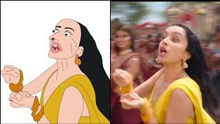 Show Me The Thumka Song Drawing Meme | Tu Jhoothi Main Makkaar