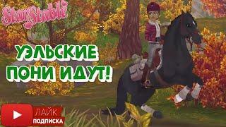 Уэльские пони идут | Star Stable