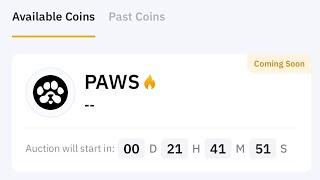 PAWS PREMARKET LISTING ON BYBIT ‼️ USDT OR DUST