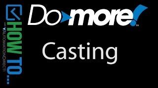 Do-more PLC -  Simplify your Programming with Casting at AutomationDirect