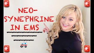 EMT/Paramedic Medication Notecards || Neo-Synephrine