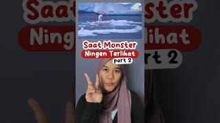 Saat monster ningen terlihat (part 2) #misterilaut #marinasea #ningen