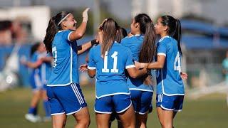 Juvenil Femenina: Universidad de Chile 5-1 Palestino | #FormativoFemenino | Octavos de Final