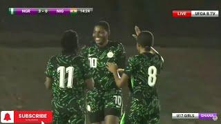 NIGERIA VS NIGER (9-0) HIGHLIGHTS & GOALS - BIGGEST WIN FOR NIGERIA U17 WOMEN'S TEAM