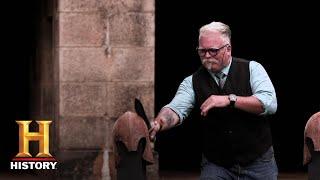 Forged in Fire: Ancient Greek Xiphos Sword THRUSTS & SLASHES the Final Round (Season 3) | History