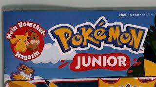 NEUE Pokemon Junior Magazin Nr 1.2025