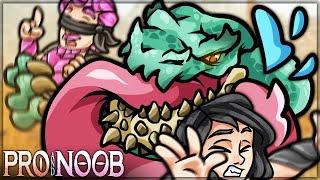 BEST FIRST MONSTER OF ALL TIME - Pro and Noob VS Monster Hunter Wilds Beta!