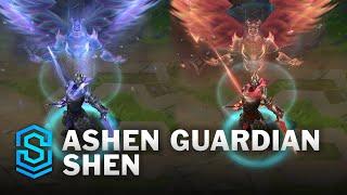 Ashen Guardian Shen Skin Spotlight - Pre-Release - PBE Preview - League of Legends