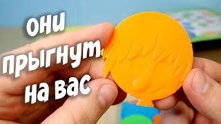 ОНИ ПРЫГАЮТ НА ВАС!!! Фикс Прайс Настольная игра Улетные Прыгуны