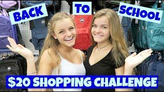 Back to School $20 Shopping Challenge ~ Jacy and Kacy