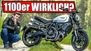 DUCATI 1100 SCRAMBLER  MOTORRAD TEST 2021+ GPS MESSUNG