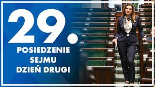 29. posiedzenie Sejmu - dzień drugi.  21 lutego 2025 r.