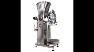 Samson Semi auto powder packing machine+Sealing machine for 5-50kg flour ect.