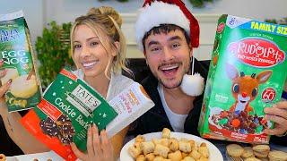 TRYING GROSS CHRISTMAS SNACKS