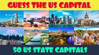 Guess the US State Capitals