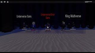 Roblox Sans AU Battle Arena |All Sans Part 2|