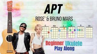 APT. - ROSE' & Bruno Mars - Ukulele Play Along