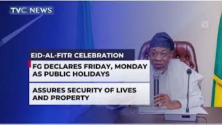 FG Declares Friday, Monday As Public Holidays