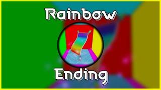 How to get "Rainbow" Ending in Easiest Game on Roblox (HARDEST ENDING EVER!)