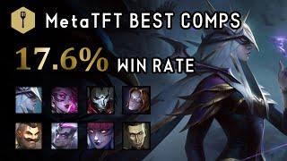 GAMEPLAY - Syndicate Sniper / TFT best comps SET6.5 ranked meta / Ashe Morgana