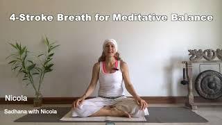 Breathwork for a meditative mind and balance to the body