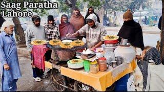 The Best Saag Paratha in Lahore (and Why You NEED to Try It) 70 Rs For Aloo Saag Paratha