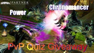 GW2 PvP/ WvW Power Chronomancer Quiz (Giveaway, 2x 800 gems + 2 community chests)