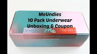 MeUndies Black Friday Underwear Unboxing + Coupon